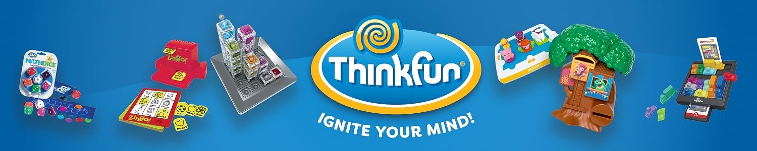 ThinkFun – Fun Logic Games, Brain Teasers & Educational Puzzles That Make Learning an Adventure-ThinkFun Official Store